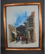 Original Oil on Canvas Three Paintings Arabian Life by Iraqi Ahmad Dali ... - $342.63 CAD