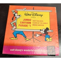 8 MM Film Walt Disney presents Jumbo Cartoon Parade #1-Mickey Mouse-Donald Duck - £37.01 GBP