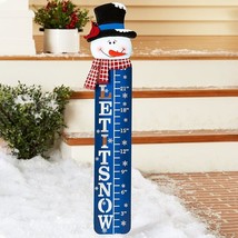 39.5&quot; H, Whimsical Snow Gauge, Yard Art, Garden Decor - $15.80
