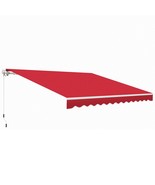 Outsunny 12x10 Retractable Patio Awning | UV/Water-Resistant Shade - $5,686.24 MXN
