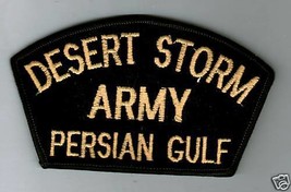 Army Persian Gulf Desert Storm Patch 3rd Style - $4.00