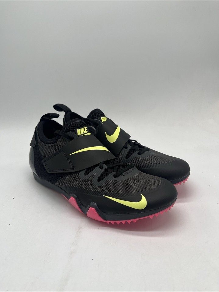 Nike Pole Vault Elite Track &amp; Field Black Shoes AA1204-004 Men&#39;s Size 10.5 - $124.99