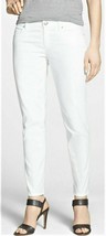 Eileen Fisher Organic Cotton Jeans Sz-18 White Stretch Denim - £74.76 GBP