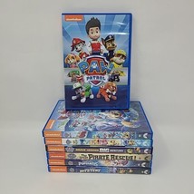 Paw Patrol DVD Lot of 7 Pups Chase a Mystery Charged Up Sea Patrol Brave Heroes - £31.00 GBP