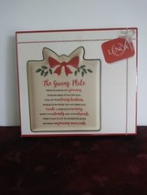 Lenox  Hosting The Holidays 11.5” Giving Plate  Christmas Holiday MSRP $80 - £47.33 GBP