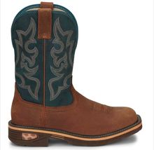 Justin Mens 11” Resistor Nano Composite Square Toe Boots!!(Size 10.5 EE) - $213.75