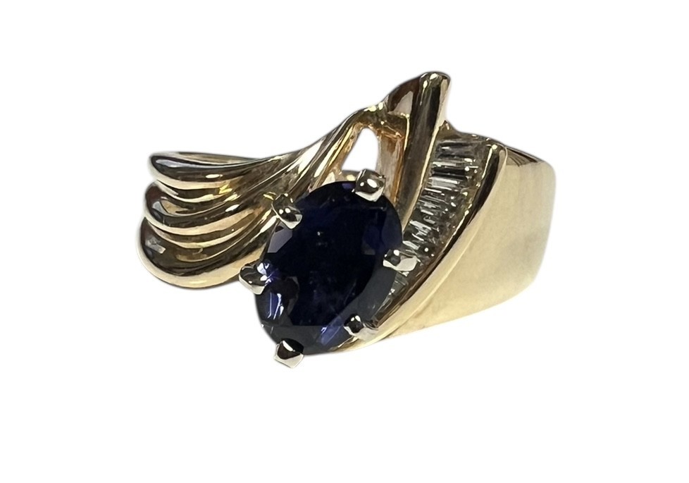 Women&#39;s Cluster ring 14kt Yellow Gold 378035 - $499.00