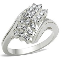 Sterling Silver Clear CZ Ring - AAA Grade Center Stone Men's Jewelry Gift - $32.99