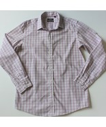 Mexx Metropolitan Slim Fit Men&#39;s Checkered Print Dress Shirt size XL - £11.78 GBP