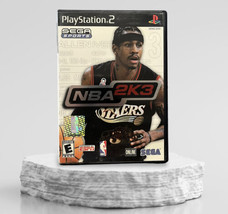 Sega Sports NBA 2K3 (PlayStation 2 - 2002) PS2 With Case No Manual - $8.25