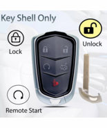 Key Fob Shell Case Replacement Fits for Cadillac ATS ATS-v CTS CT6 XTS X... - $223.50 MXN