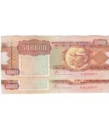 Angola,500000 Kwanzas,1991 Émission, (Ensemble 2) À Consécutives, Parfai... - $9.57