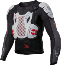 Alpinestars Mens Bionic Plus V2 Protection Jacket Black/White/Red XL - $4,446.79 MXN