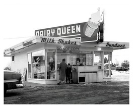 Vintage Dairy Queen Burger Joint Milkshakes Sundaes 8X10 Photo - £6.66 GBP