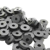 #6 Thick Rubber Flat Washers 1/8&quot; ID X 3/8&quot; OD X 3/32&quot; Thick  Various Pack Sizes - £8.67 GBP+