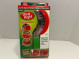 EZ Slice Right Melon Cake Slice Cut Serve As Seen on TV Summer Camping Food Prep - £3.55 GBP
