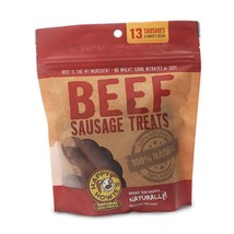 Happy Howie Dog Beef Sausage Bakers Dozen 4 Inch 8Oz - £13.38 GBP