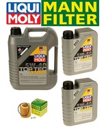 Oil Change Kit w/LiquiMoly TopTec 5W-40 + MANN Filter HU816x compatibili... - $2,143.20 MXN