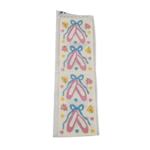 Vintage Frances Meyer Ballerina Pink Ballet Slippers Stickers New Sealed - £18.98 GBP
