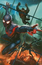 Greg Horn SIGNED Marvel Comics Spiderman Super Hero Art Print ~ Miles Morales - £23.26 GBP