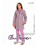Schlafrock Lange Ärmel Mädchen Punkt Mailand Blu pepper Art. I4346 - €26,72 EUR