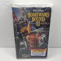 Vintage Disney Homeward Bound II Lost In San Francisco Sequel VHS 2003 Clamshell - £15.71 GBP