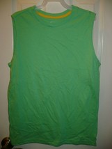 Wonder Nation Boys Tank Top Muscle Shirt 2XL (18) Solid Green  NEW - £8.34 GBP