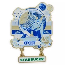 Disney Figment with Spaceship Earth EPCOT 50th Anniversary Starbucks Dange pin - £12.73 GBP