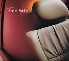 2001 Honda ACCORD SEDAN sales brochure catalog 2nd Edition US 01 DX LX EX V6 - £4.71 GBP