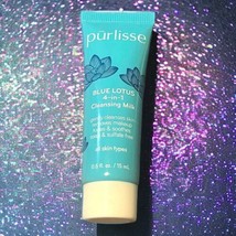 Purlisse Blue Lotus 4-in-1 Cleansing Milk 0.5 fl oz New Without Box &amp; Se... - £7.78 GBP