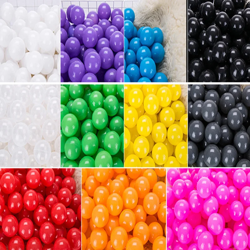 100 pcs/lot 29 Colors Optional Eco-Friendly Colorful Ball Soft Ocean Ball Funny - £22.83 GBP