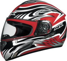 AFX FX100 Full Face Street Helmet Mul Red Medium - £86.91 GBP