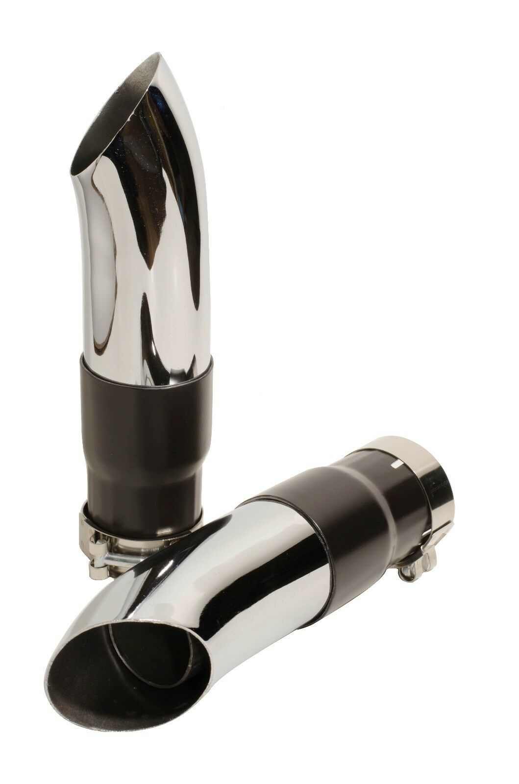 04-13 Harley Sportster 883 Radiant Cycles Shorty GP Exhaust Slip-ons CHROME - $106.42