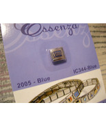 ESSENZA  ITALIAN CHARM - LINKS TOGETHER MAKES A BRACELET - NEW - BLUE 20... - $2.02 CAD