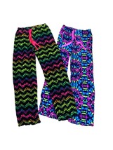 Bobbie Brooks Womens Sleepwear Pants Size Small Lot of 2 Fleece Multicolor - £19.71 GBP