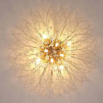 Dandelion Bedroom Crystal Ceiling Lamp - £184.22 GBP+