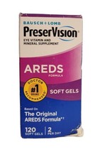 Bausch+ Lomb PreserVision Areds Formula Soft Gels (120 Soft Gels) EXP 2024-09 - $20.78