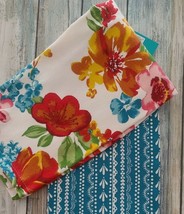 Two (2) The Pioneer Woman ~ &quot;Wildflower Whimsy&quot; ~ Kitchen Towels ~ 16&quot; x... - £17.72 GBP