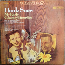 Hank Snow - My Early Country Favorites (LP) (G+) - £2.23 GBP