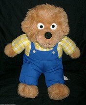 16&quot; Vintage 1995 Dad Papa Berenstain Bears Teddy Bear Stuffed Animal Plush Toy - £26.57 GBP