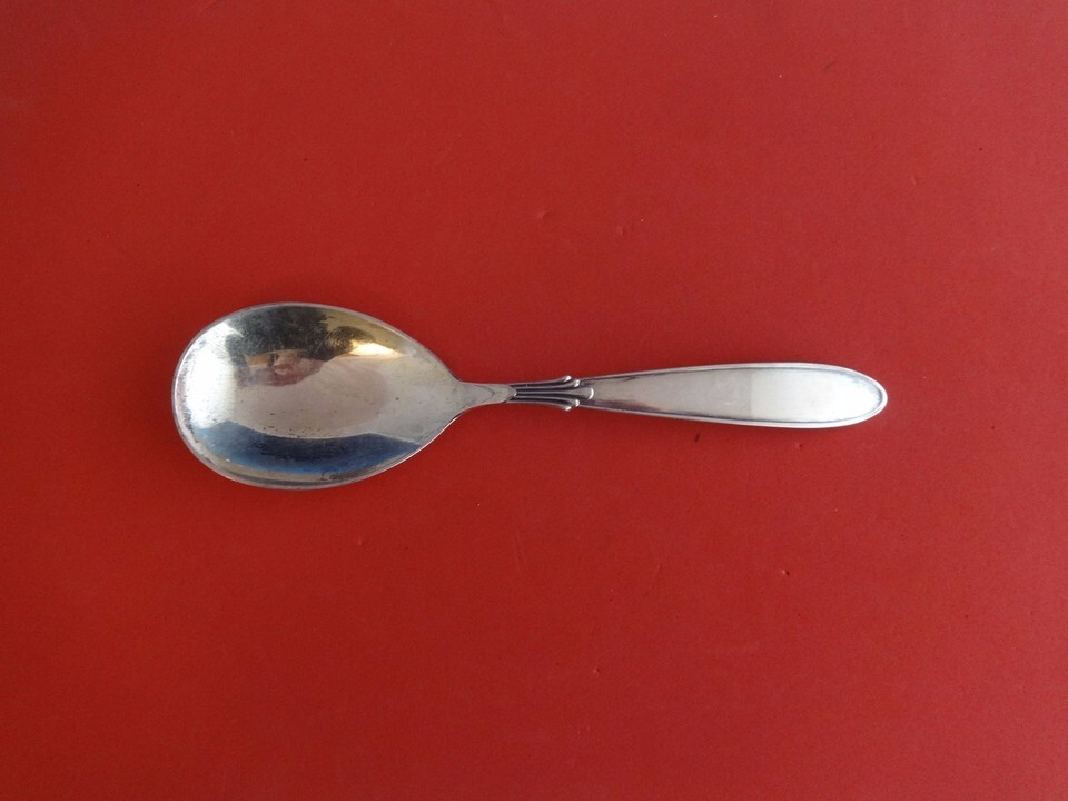 President by Fogh of Denmark Danish Sterling Silver Berry Spoon 9 1/4&quot; - $226.71