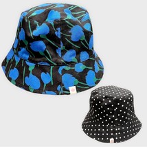 KATE SPADE seascape flora reversible bucket hat floral/polka dot - £29.68 GBP