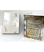 Vintage Silver Plated Foldable Engravable Baby Frame, New in Box - $13.01 CAD