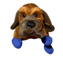 Vtg 1999 Sealed Elvis Presley Plush Blue Suede Shoes Rare 9” Beanie Hound Dog - $37.45