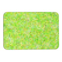 Mondxflaur Mosaic Non Slip Bathroom Mat for Shower Quick Dry Diatom Mud Rugs - £15.17 GBP