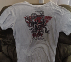 Harley Davidson T-shirt - skull &amp; snakes - Large - $5.95