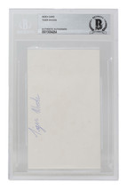 Tiger Woods VIntage Signed Early Years Index Card BAS JSA LOA - £1,937.77 GBP
