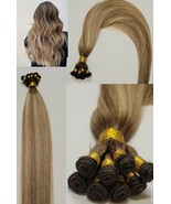 18&quot;, 20″, 22&quot; Hand-Tied Weft, 100 grams, Human Remy Hair Extensions #T3-... - £166.24 GBP+
