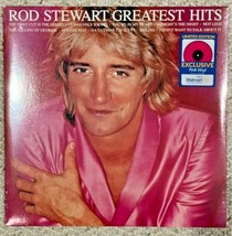 Rod Stewart Greatest Hits Limited Edition PINK Vinyl LP  - £38.88 GBP