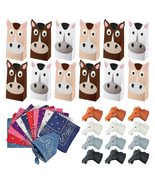 Horse Kids Party Treat Bags and Party Favors - Horse Treat Bags, Horse Figures,  - £24.76 GBP